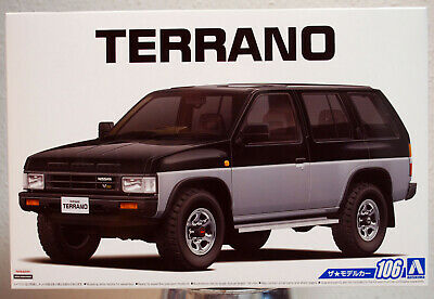 Aoshima 057087 1991 Nissan Terrano V6-3000 R3M JDM 1:24