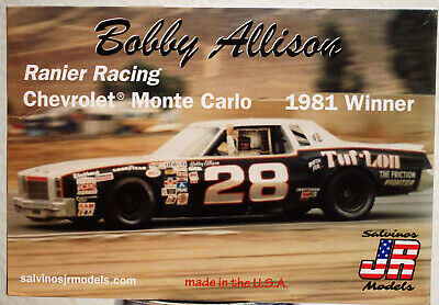 1981 Chevrolet Monte Carlo Ranier Racing # 28 Bobby Allison 1:25 Salvinos JR
