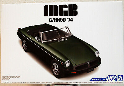 Aoshima 056868 1974 MG B G/HN5D `74 1:24  wieder neu 2019