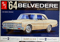 1964 Plymouth Belvedere 2-Door Hardtop 1:25 AMT 1188 wieder neu 2020