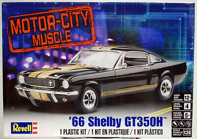 Revell 2482 1966 Ford Mustang Shelby GT 350 H Hertz 1:24 Bausatz muscle car