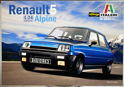 1980 Renault R5 Alpine 1:24 Italeri 3651