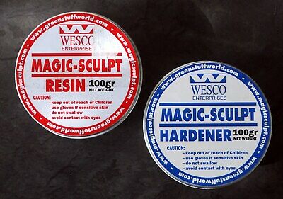 Magic Sculpt 2-K Spachtel- Modelliermasse sehr fein 200 Gr.