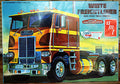 White Freightliner Dual Drive Tractor, 1:25, AMT 620