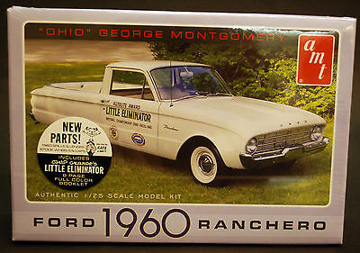 1960 Ford Ranchero Little Eliminator Ohio George, 1:25, AMT 822 neu, 2014 neu