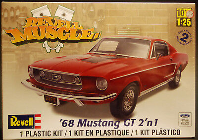 Revell 4215 1968 Ford Mustang GT Fastback Coupe 2´n1 1:25 USA muscle car Bausatz