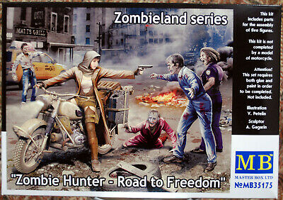 35175 Master Box Zombieland Series Zombie Hunter - Road to Freedom  1:35