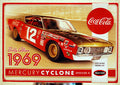 1969 Mercury Cyclone Spoiler II # 12 Bobby Allison 1:25 Polar Lights 948