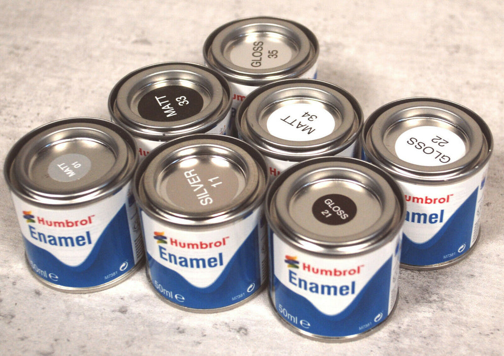 Humbrol Enamel Farben 50 ml zum Auswählen