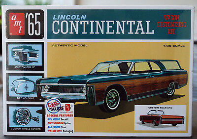 1965 Lincoln Continental Cabrio 3´n1 1:25 AMT 1081 wieder neu 2018