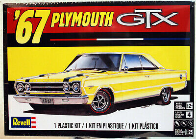 Revell 4481 1967 Plymouth GTX Kit 1:25  wieder neu 2019 Bausatz muscle car