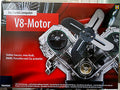 V 8 Motor, durchsichtig mit Funktion und Sound, 1:3, Franzis