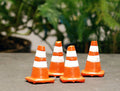 77532 American Diorama Pylone Hütchen Absperrung Hindernis Traffic Cones 1:24
