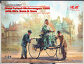 1886 Benz Patent Motorwagen w. Mrs. Benz & Sons 1:24  ICM 24041 neu 2020