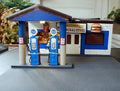 77729 American Diorama Tankstelle Imbiss m. Beleuchtung 1:24