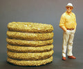 23984 American Diorama Rundballen Heuballen Strohballen Silage 1:24