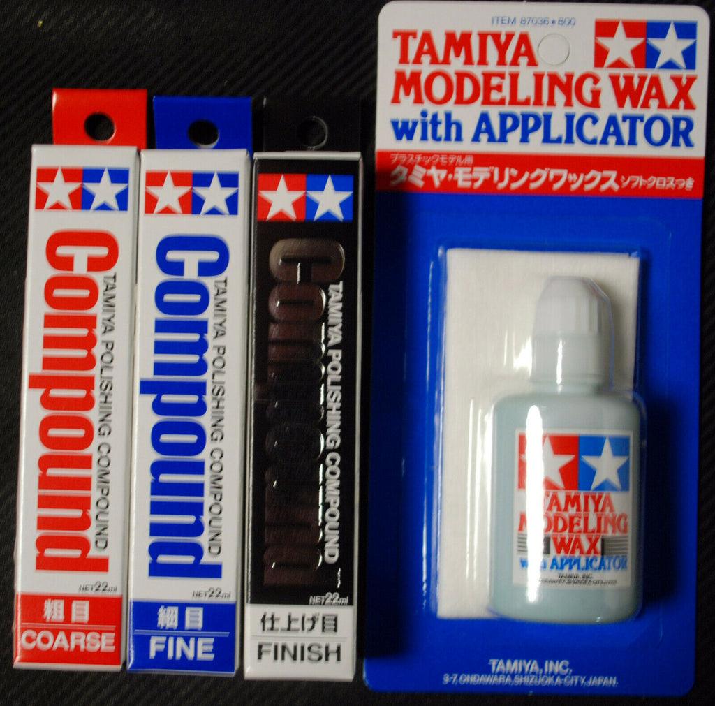 Tamiya Compound Wax Gloss Coating Sponge