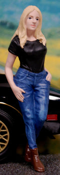 38336 American Diorama Car Girls in Tees Rachel 1:24 neu 2020