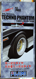 Fujimi 193380 Felgen Techno Phantom 14 Zoll inkl. Reifen 1:24 #69