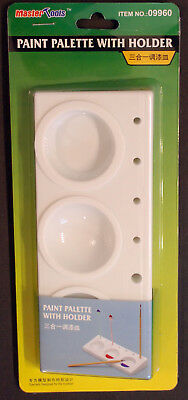 Master Tools 09960 Trumpeter Farb Palette mit Pinselhalter