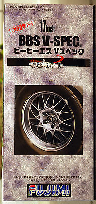 Fujimi 193076 Felgen BBS V-Spec 17 Zoll inkl. Reifen, 1:24 # 38