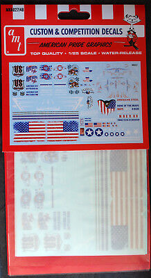 AMT MKA027 Custom & Competition Decals American Pride neu 2018