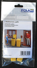 Pola 333225 Mülltonnen gelb 2 Stück