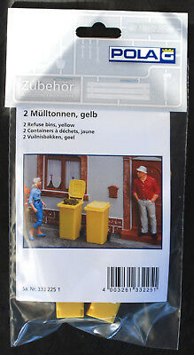 Pola 333225 Mülltonnen gelb 2 Stück