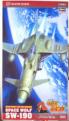 Space Pirate Cpt. Harlock Space Wolf SW-190 1:72 Hasegawa 64501