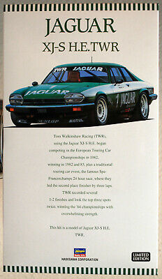 1982 Jaguar XJ-S H.E. TWR "ETC 1982" 1:24 Hasegawa 20305 wieder neu 2019 limit.