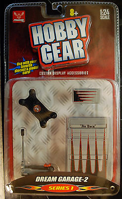 16056 Werkstatt Zubehör Werkzeug schränke, Dream Garage 2, 1:24, Hobby Gear