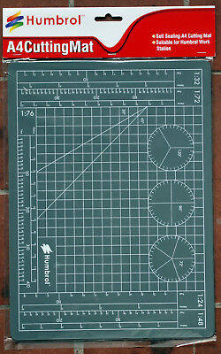 Schneidematte Unterlage DIN A 3 Self Sealing Cutting Mat Humbrol rot