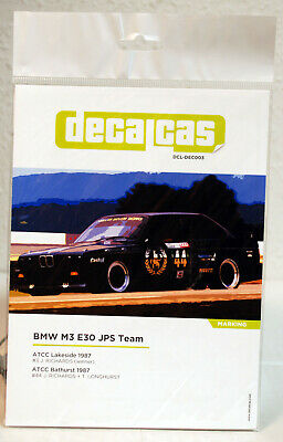 DecalCas DEC003 BMW M3 E 30 JPS Team 1987