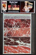 Uschi van der Rosten 1018 Decals Marble Red & Beige Marmor