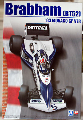 Aoshima Beemax 098233 1983 Brabham BMW BT52 Monaco GP 1:20 #14