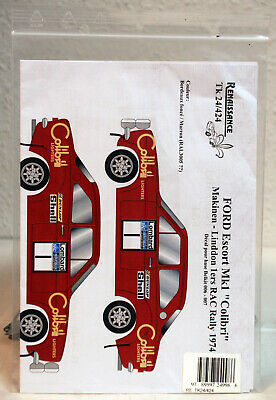 Renaissance TK24/424 Ford Escort Mk. I 1974 RAC Rallye für Belkits