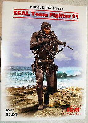 24111 ICM SEAL Team Fighter No. 1 1:24 neu 2019