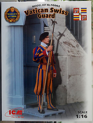 Worlds Guards Vatikan Swiss Guard, 1:16, ICM 16002 neu 2017