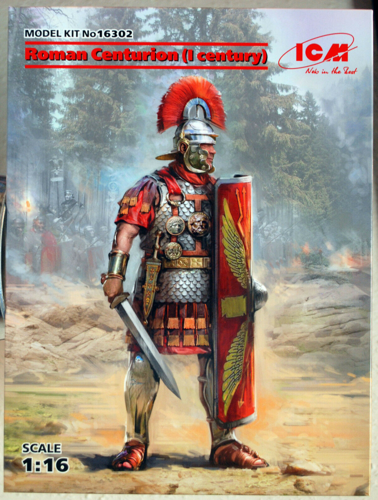 16302 ICM Roman Centurion 1. Century AD 1:16  neu 2020