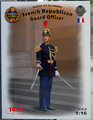 Worlds Guards French Republican Guard Officer, 1:16, ICM 16004 neu 2017