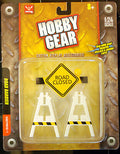 17016 Staßen-Absperrung Hindernis Road Barrier 1:24 Hobby Gear