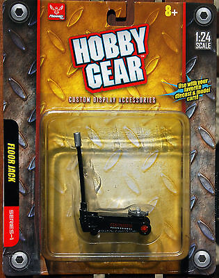 17015 Wagenheber Floor Jack Werkstatt Autoreparatur Werkzeug, 1:24, Hobby Gear