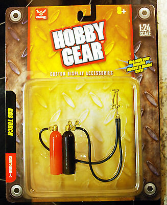 17022 Werkzeug Autogen Schweißen Gas Torch Gasflaschen, 1:24, Hobby Gear