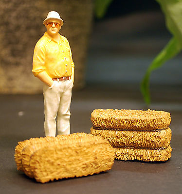 23987 American DioramaHeuballen Strohballen Silage 2 Stück 1:24