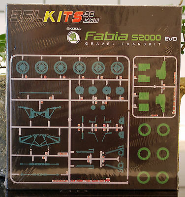 Belkits TK002 2012 Skoda Fabia S 2000 EVO Czech Rallye Gravel Kit 1:24