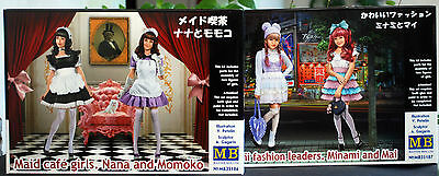 35186B Master Box Kawaii Fashion Leaders & Maid Cafe Girls 1:35 neu