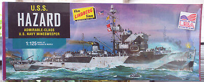 U.S.S. Hazard Admirable Class US Navy Minesweeper 1:125 Lindberg 429