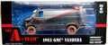 1983 GMC Vandura A-Team Van verschmutzt, Einschußlöcher 1:24 Greenlight 84112