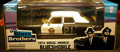 1974 Dodge Monaco Bluesmobile Blues Brothers, 1:24, Green Light 84011