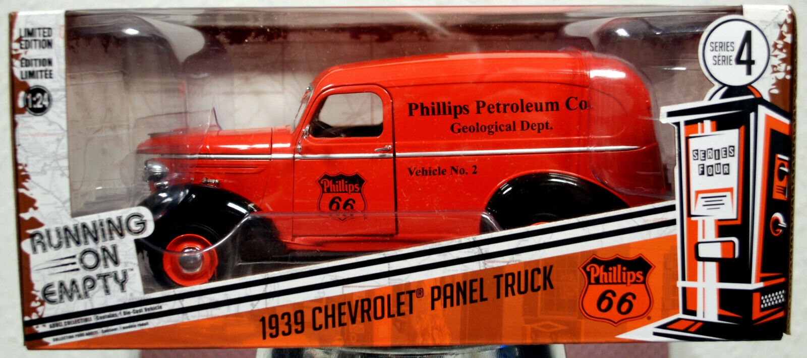 1939 Chevrolet Panel Truck Phillips 66 Petroleum Greenlight 85051